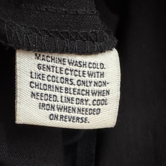 NWOT Style & Co. Black and Creamy Gold Snake Patterned Leggings Ponte Knit - Picture 6 of 8